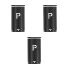 3 Kinder DIY Parkeerplaats Tape Zwart Papier Creatieve Speelset