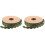 2Rolls Green Decorative Ribbon Fall Elements for Gift Wrap DIY Crafts 1