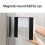 Duurzame wandgemonteerde kruidenplanner van koolstofstaal,-Wit 5