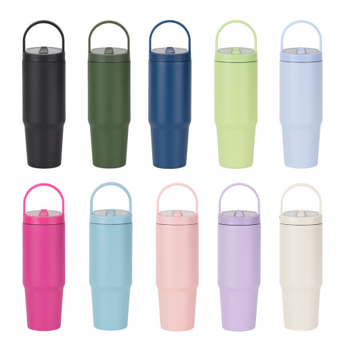 Practical 900Ml Thermal Bottle Produced For-grass green 1