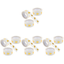 12Rollen Kleurrijke Decoratieve Sealing Stickers Voor Feest En Cadeau
