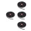 4Rolls Black PVC Self-Adhesive Door Edge Protector and Wall Trim 1