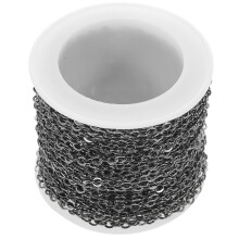 Zwarte Koperen DIY Ketting Voor Armbanden En Halskettingen