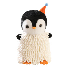 Niedliches Mikrofaser-Handtuch in Pinguin-Form, schnell-Weiß