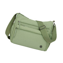 Lässige Umhängetasche mit Anti-Diebstahl-Tasche, leichte,-Grün