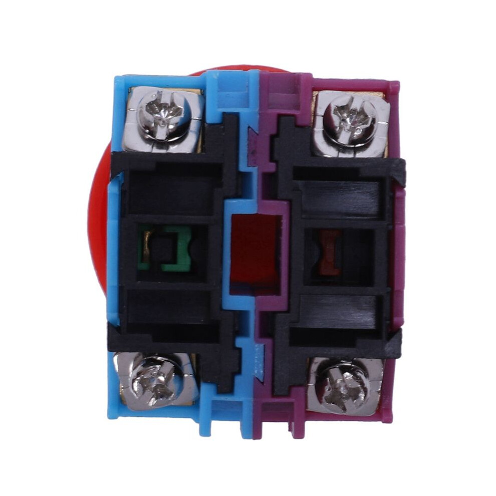 6X Ac 600V 10A Mushroom Emergency Stop Push Button 22Mm No Nc Red 6031762678477