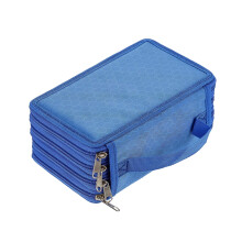 Mehrschichtige Schultaschen aus Stoffmaterialien für den-Blau