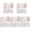 30Sheets Assorted Acrylic Gems Stickers for Mobile Phone and Gift DIY 1