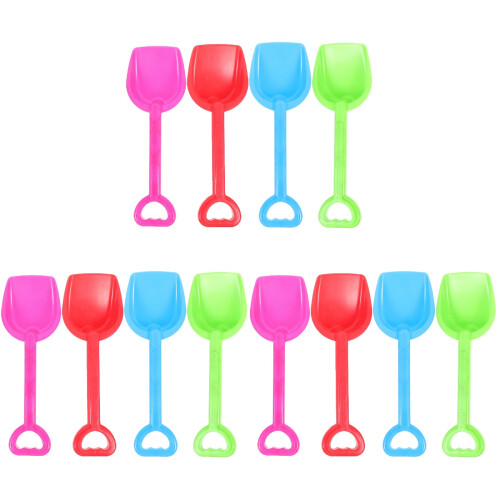 12Pcs Infantil Portátil Plástica Colorida Para