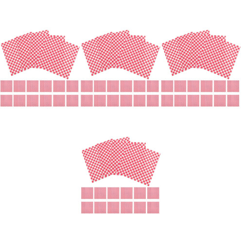 200Sheets Pink Baking Paper Sheets for Food Basket and Wrap