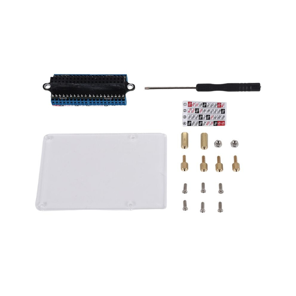 Terminal Breakout Board Gpio Expansion Board Terminal Breakout Board For Raspberry Pi 4B/3B+/3B/2B/1B+/Zero/Zero W 6033314492852