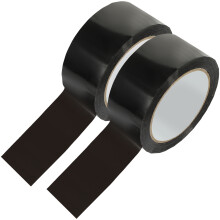 2Rouleaux Adhésif Bopp Noir Pour Décorations