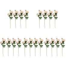20Pcs Flores Falsas Para Decoração De E