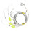 Night Visible Floating Fishing Rigs Float Bobbers With-Yellow 1