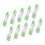 Waterproof Levers Actuated Terminals Block 10Pcs for-Green 1