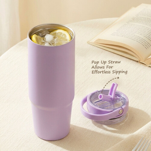 High Quality 30Oz Vacuum Flasks Keep Beverages Hot Or-Black 2