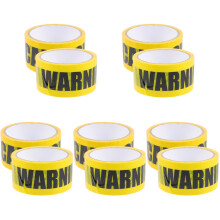 10Rolls Reliable Warning Tape for Construction and Halloween Scenes