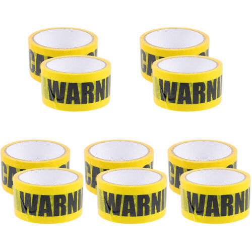 10Rolls Reliable Warning Tape for Construction and Halloween Scenes