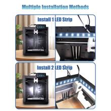 Kit de Luces LED para Impresora Ad5m/5m Pro/Ad5x (2 Unidades), Accesorios para Impresora 3D Compatibles con el Kit de Carcasa para Adventurer 5m/5m