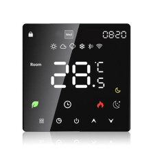 Tuya WiFi Thermostat Electric Floor Heating Water Heating Temperature Remote Controller for Home Alexa(3A)