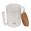 2Cup Transparent Glass Fat Separator Measuring Cup for Kitchen Cooking 1
