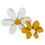 Panneaux de Table en bois, décorations, marguerites, fleurs,-L 2
