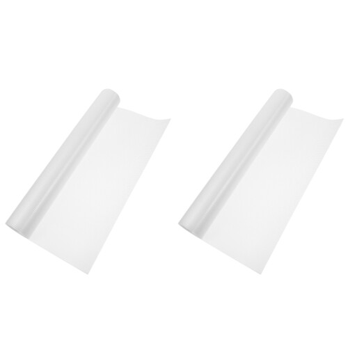 2Rolls Oil-Proof Shelf Liners Eva Cabinet Drawer Liners