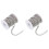 2M Chaînes Métal Argenté Solide Pour DIY Réparations 1