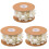 3Rolls Stern Perlenkette Beige DIY Ketten Schmuckmaterial 1