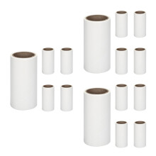 15Rolls White Sticky Paper Tape for Cleaning Use Lint Roller Accessory