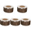 5Rollen Decoratieve Zwarte Bulletin Board Voor 1
