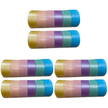 36Rolls Sticky Balls Tape Assorted Color Plastic Toy for Relaxing DIY