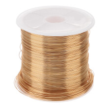 1Roll Golden Copper Beading Wire for DIY Jewelry Crafting and Wrapping