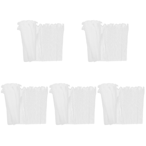 5Rollen Wit Delicate Bloemboog Wikkeldraad Van Polyester