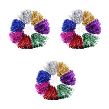 42Pcs Plastic Ball-Flower Cheer Props for Colorful Activity Events