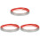 3Rolls Silver PVC Flexible Molding Trim for Wall and Ceiling 1