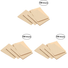 100Sheets Old Fashioned Lined Kraft Paper Vintage Letter Stationery