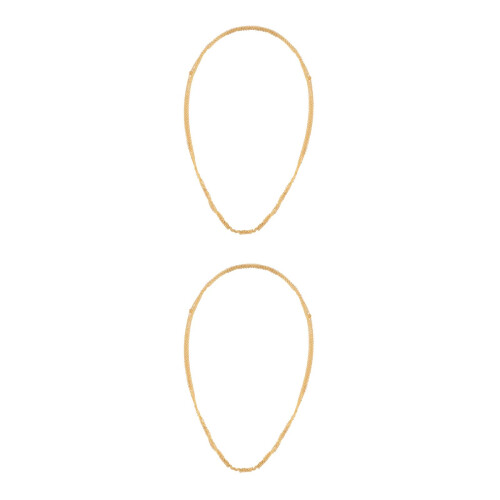 2Rolls Golden Handmade DIY Chain for Necklace Bracelet Craft Projects