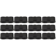 12Rolls Anti-Slip Black Drumstick Wrap Tape PU Grip Tape for Rod Use