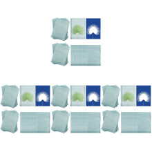 128Sheets Sky-Blue Cyanotype Solar Paper for Sun Drawing and Crafts