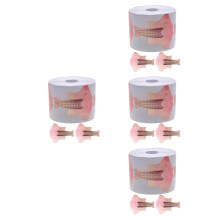4Rolls Multi-Color Nail Art Extension Stickers for Manicure DIY Use