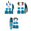 Ohren Stirnband Fliege Schwanz-Blaues Ohrpiercing 2