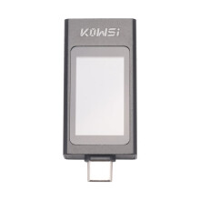 KOWSI KWS-X1 Type-C Tester 3.3-36V 0-12A Digital Voltage Current Detection Meter IPS Display Fast Charging Trigger Meter