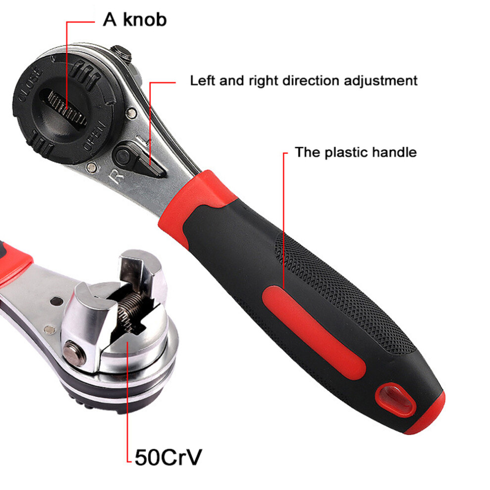 Adjustable Ratchet Wrench 6-22mm