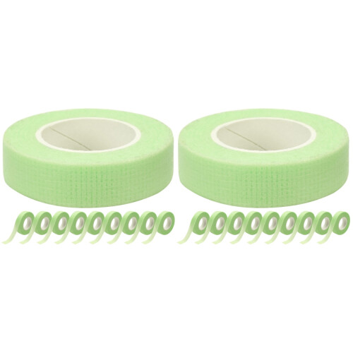 20Rouleaux Lash Extensions Vert Tissu Confortable