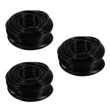 3Rouleaux Kit Tuyau D'irrigation Goutte-À-Goutte PVC Noir Pour Plantes