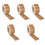 5Rollen Flexibele Grain Bordrand Decoratie Voor School 2
