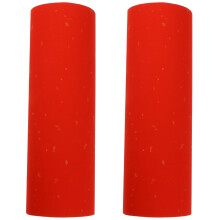 2Rolls Red Calligraphy Paper Soft Bamboo Material for Gift and Writing