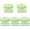 100Rouleaux Pour Extensions De Cils Vert En Non- 1
