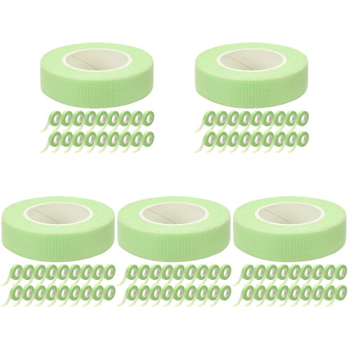 100Rouleaux Pour Extensions De Cils Vert En Non-